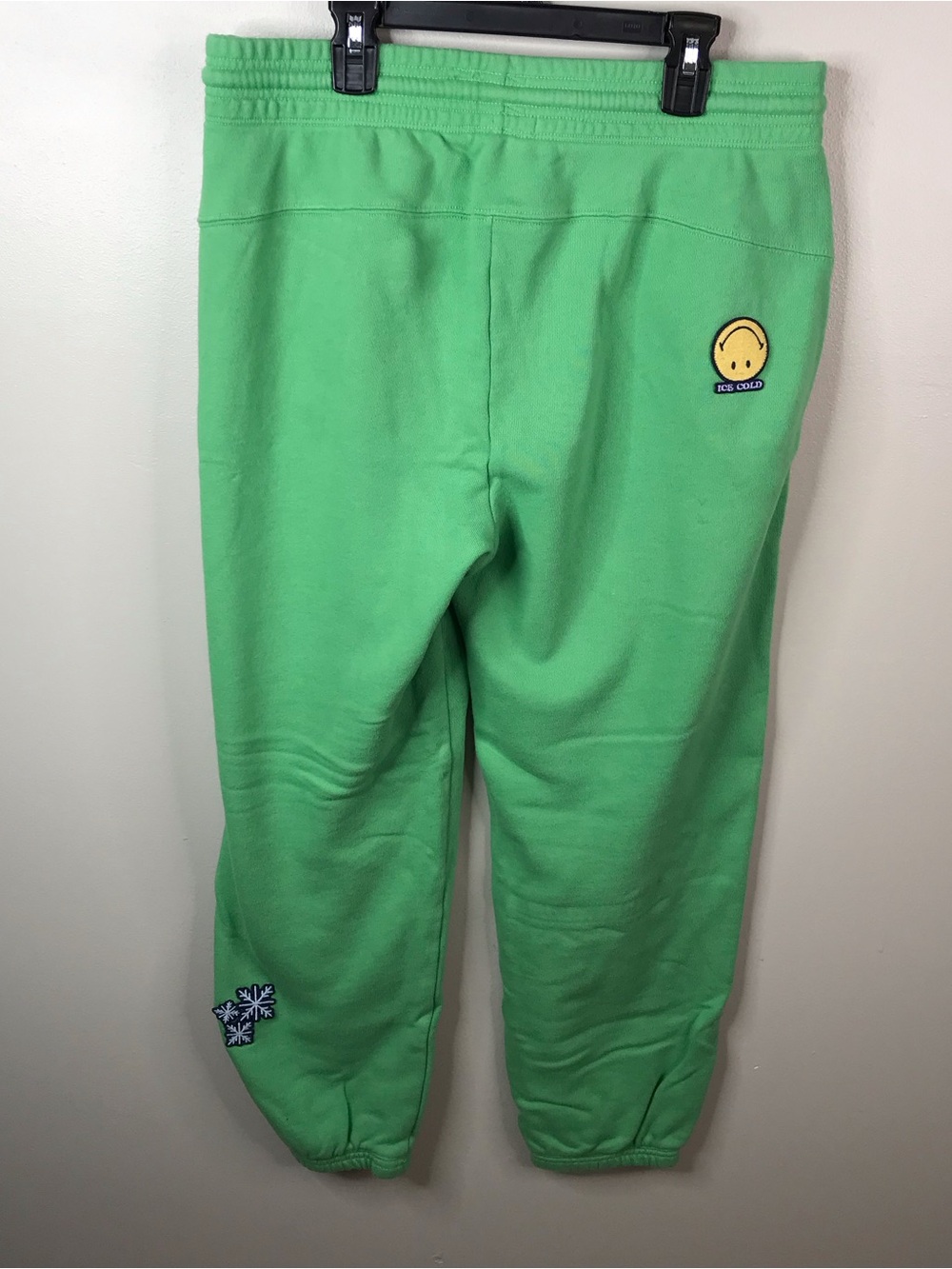 aerie Bright Green Drawstring Joggers Sz Medium - Picture 2 of 9